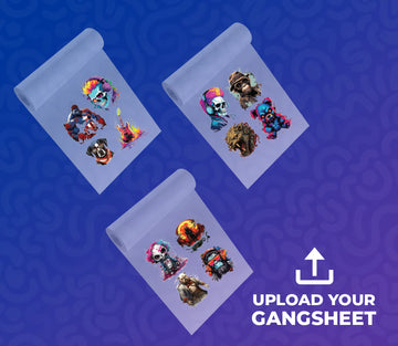 Upload Your Custom DTF Gang Sheet