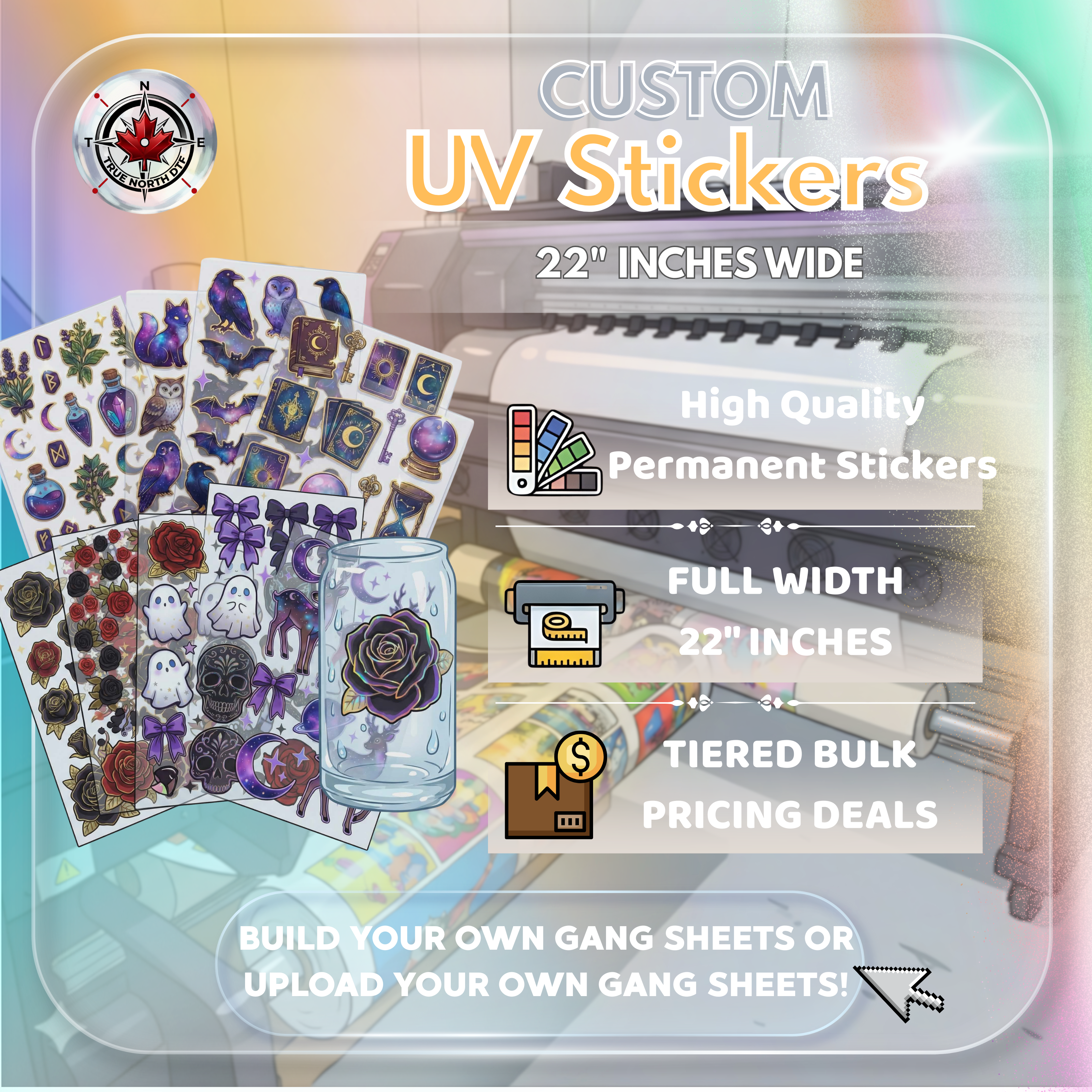 UV Transfer Film Stickers